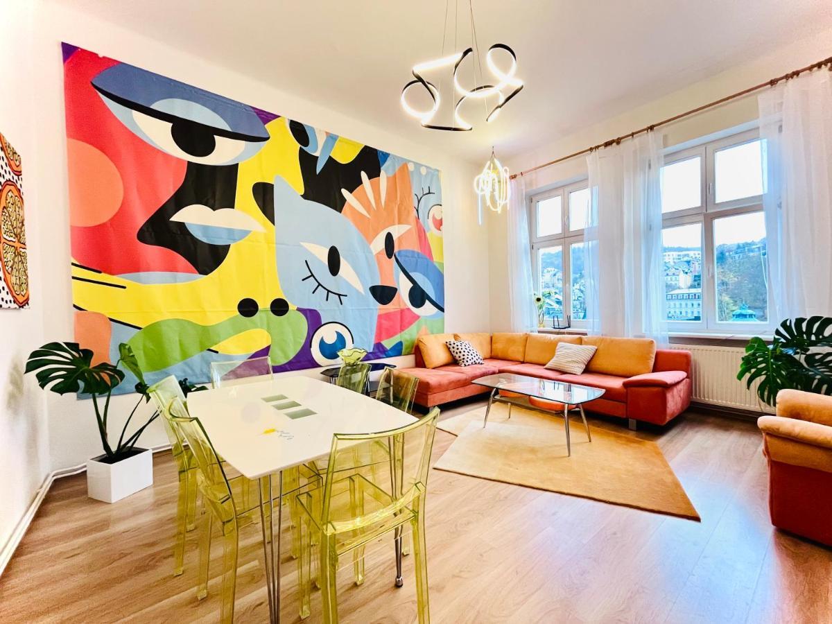 Sunny City - Apartment In Spa Zone With Private Garage 카를로비바리 외부 사진